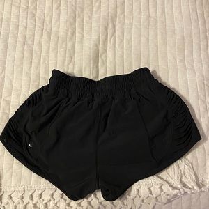Black lulu lemon shorts